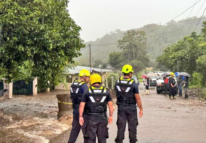 Alerta de lluvias intensas y riesgo de inundaciones en Panamá