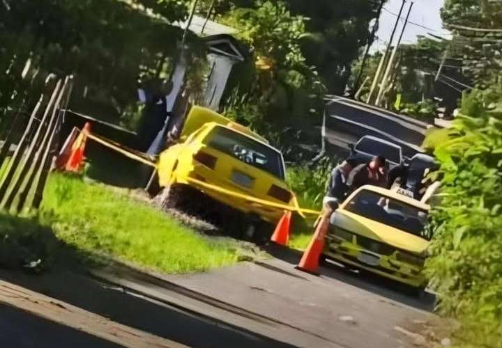 ¡Taxista encerrado en maletero se salva de milagro!