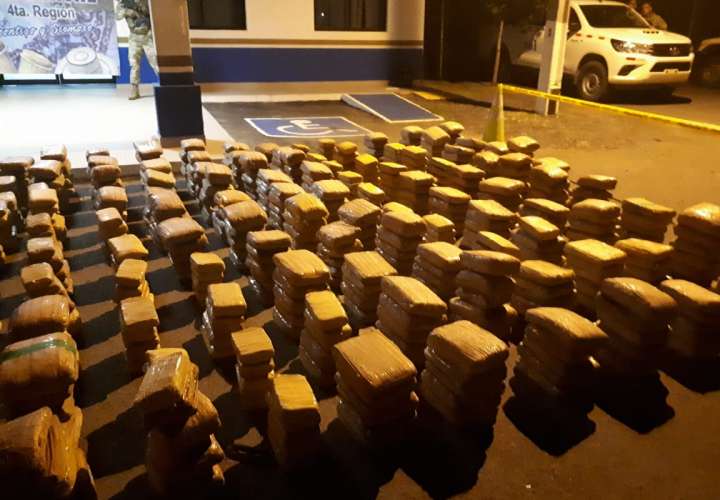 Incautan más de mil paquetes de droga en Herrera