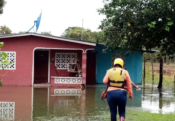 Siete casas afectadas por lluvias en Chiriquí