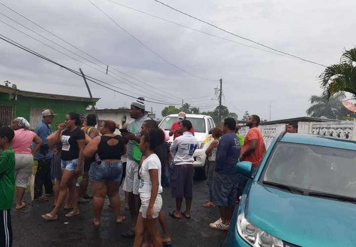 Protestas en Colón no cesan