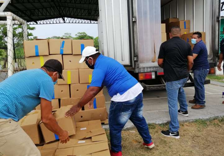 8 mil bolsas de alimentos serán distribuidas en Chame y San Carlos