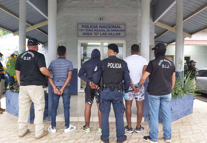 Aprehenden a 5 sospechosos en homicidios registrados en Panamá Oeste