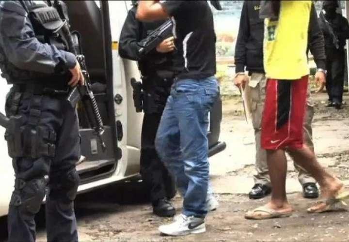 Más de 60 capturas por droga, pandillerismo y homicidio en Colón