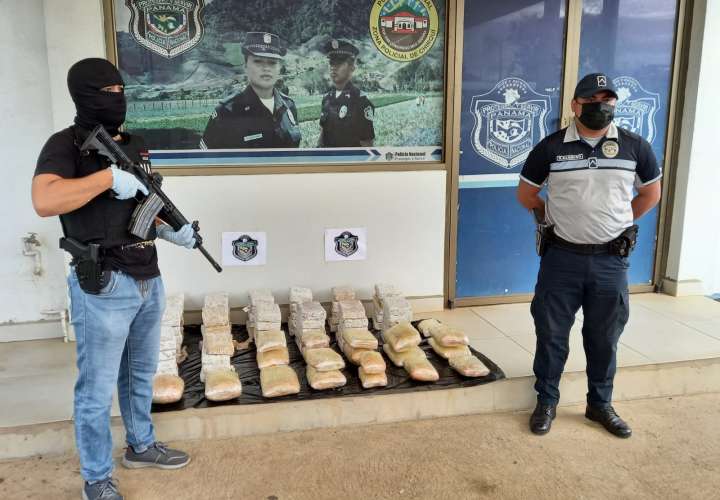Decomisan en Chiriquí 80 paquetes de cocaína en una empresa de encomienda