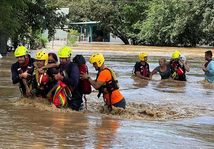 Más de 1,500 personas afectadas tras las inundaciones en Azuero