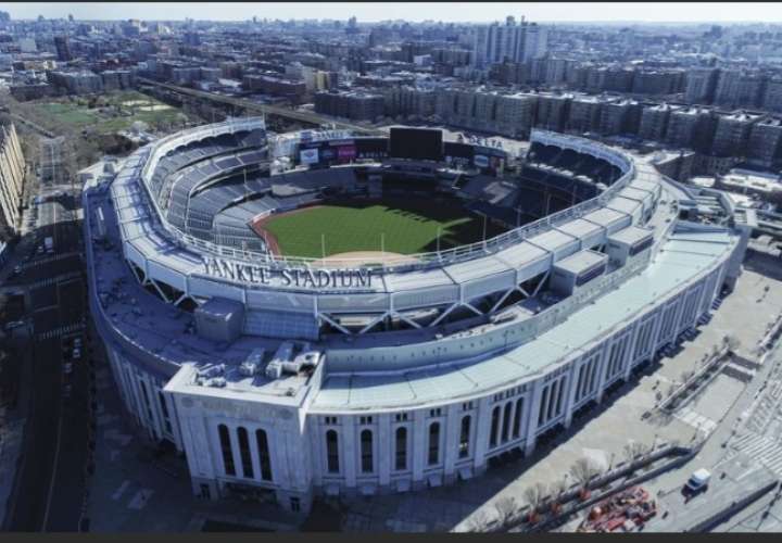 Vista panorámica del Yankee Stadium, en la ciudad de Nueva York. 