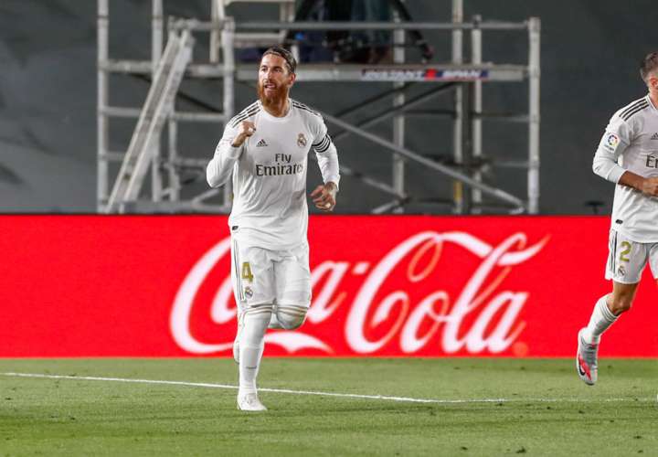 Sergio Ramos anotó el gol de penal. 