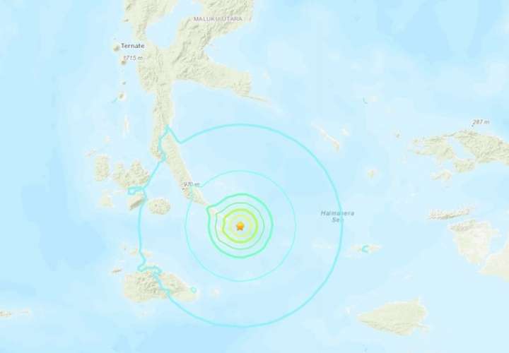Sismo de magnitud 5,9 sacude Indonesia 