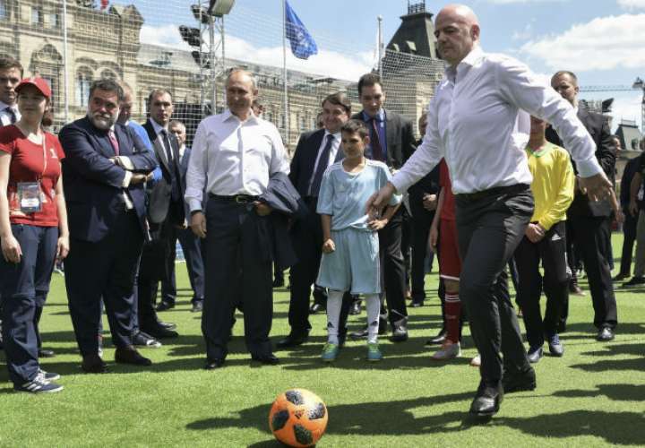 Gianni Infantino es presidente de la Fifa desde 2016.