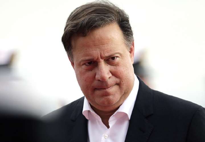 Presidente Juan Carlos Varela. 