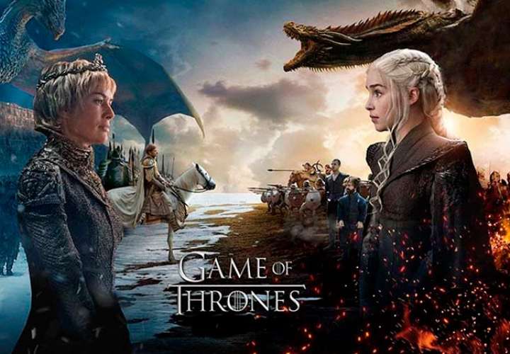 Dos de los personajes más emblemáticos de la serie de la HBO 'Juego de Tronos', Kit Harington en el papel de Jon Nieve y Peter Dinklage en el papel de Tyrion Lannister, durante el rodaje en la playa de Itzurun de Zumaia (Gipuzkoa). EFE/Javier Etxezarreta/