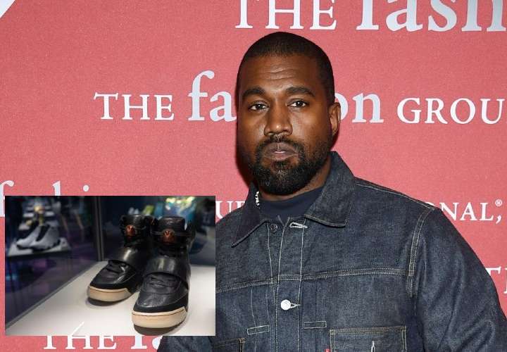   Zapatillas  de Kanye West vendidas en 1,8 millones de dólares baten récord