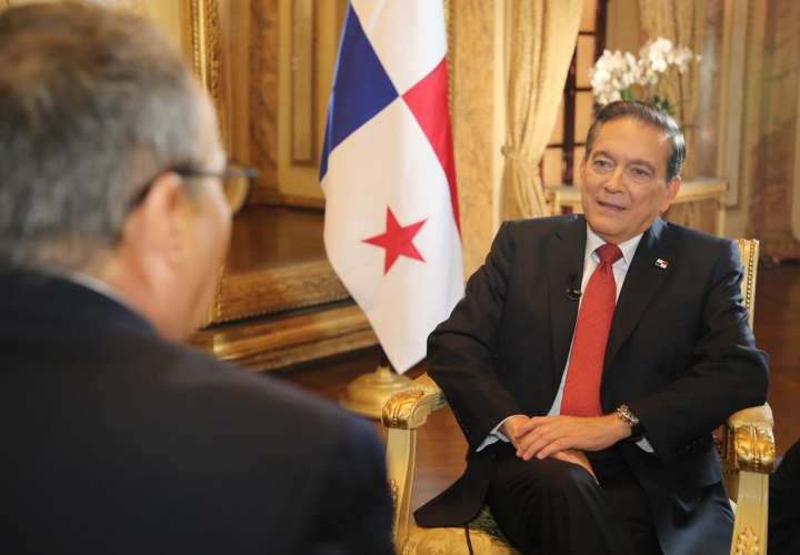 Presidente de Panamá Laurentino Cortizo. Foto: CNN