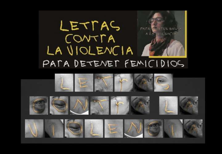 Letras contra la violencia para detener los femicidios (Video)
