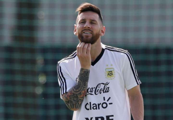  El jugador de Argentina Lionel Messi. Foto: EFE
