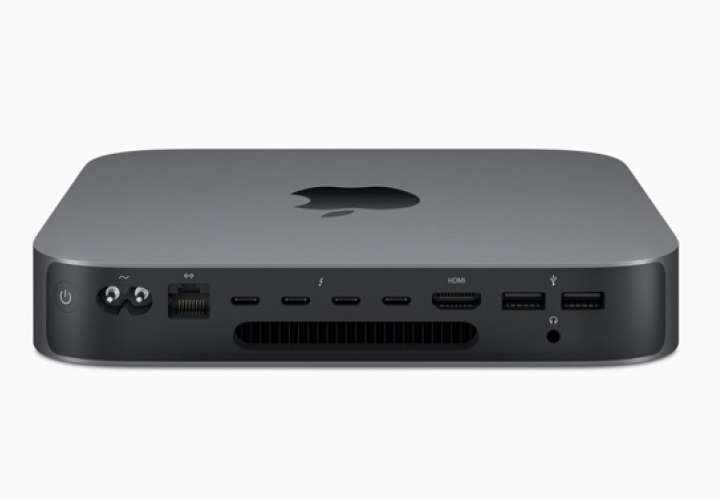 Apple estaría trabajando en una nueva versión mejorada de su línea de aparatos Mac Mini. Imagen: apple.com