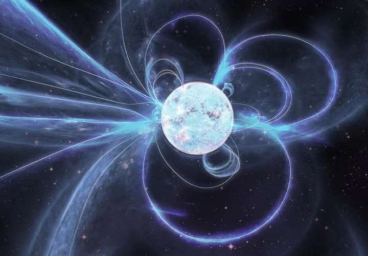 Los magnetares son estrellas con grandes campos magnéticos cuya radiación podría ser el origen de las señales FRB.