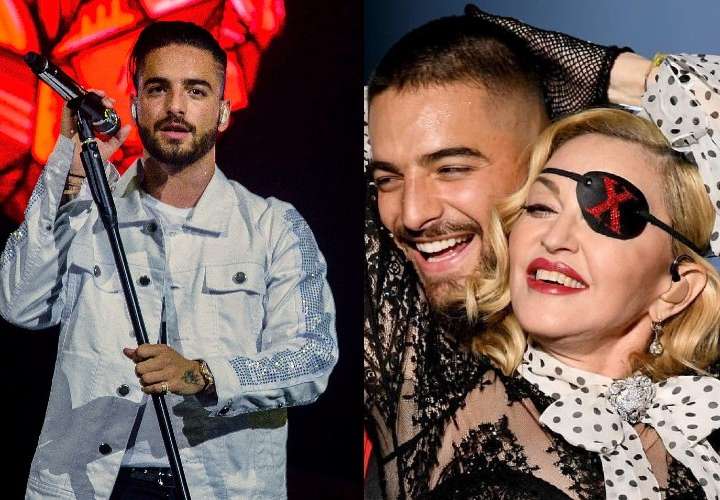 Maluma dice que Madonna le canceló un show 15 días antes de hacerse