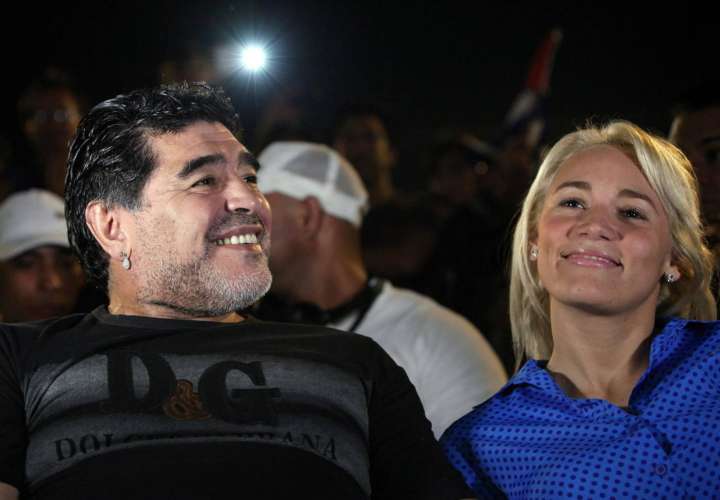 Diego Armando Maradona, ídolo del fútbol argentino./ Foto EFE