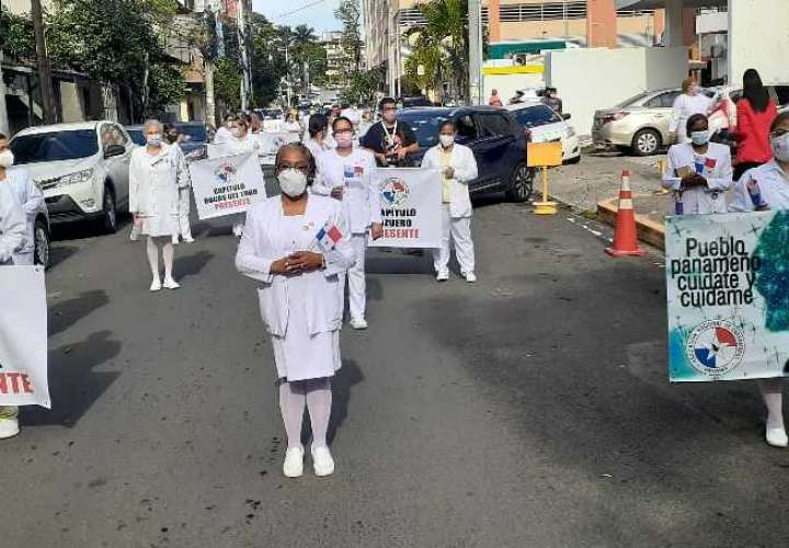 Enfermeras marcharán esta tarde para exigir pagos adeudados 