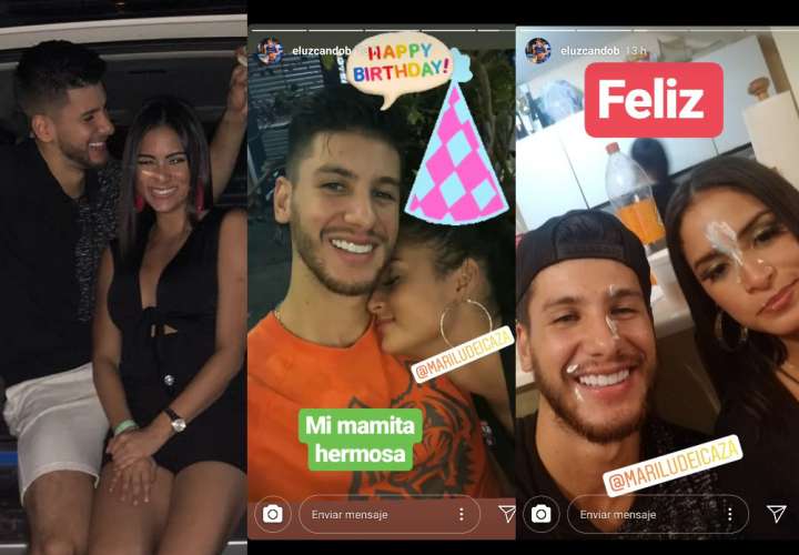 ¡Detallista el pela'o! Eugenio felicita a su novia Marilú por su cumpleaños