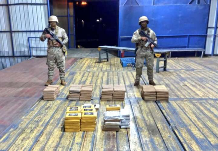 Confiscan más droga en puerto de Colón