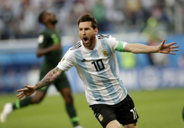 El jugador estrella de la selección de Argentina. Foto: AP