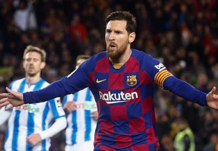  El delantero argentino Lionel Messi del Barcelona. Foto: EFE