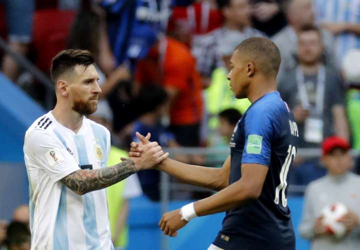 Messi y Mbappé se enfrentaron en Rusia 2018. /Foto: EFE