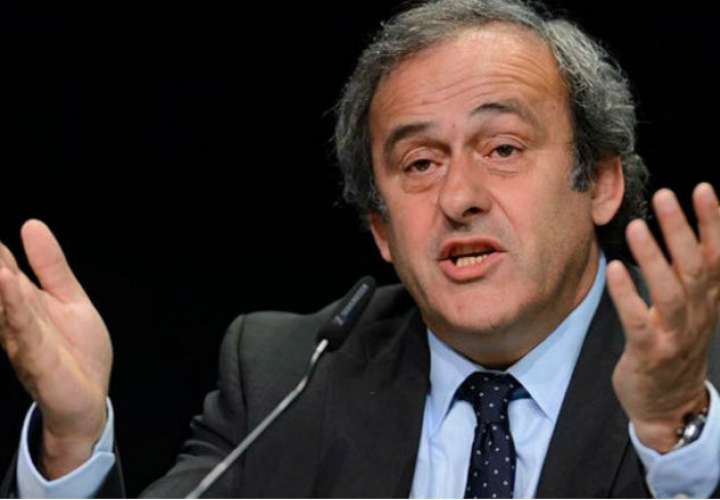 El francés Michel Platini, expresidente de la UEFA. Foto: EFE