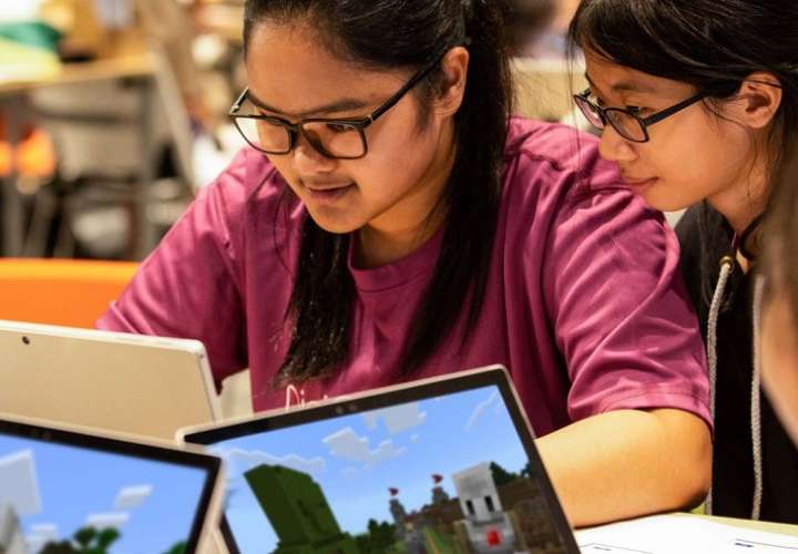 Microsoft Educación dará talleres de Minecraft para Latinoamérica