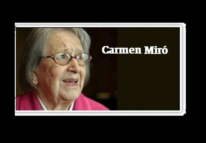 Muere la doctora Carmen Miró a los 103 años