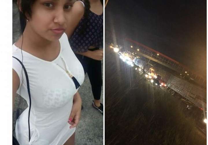 Joven de 18 años muere atropellada en la autopista 