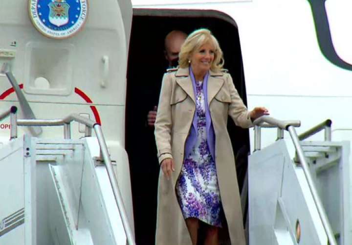 Primera Dama de EEUU llega a Panamá