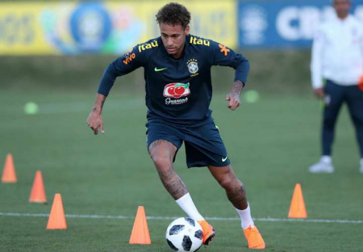El atacante brasileño Neymar. Foto:EFE