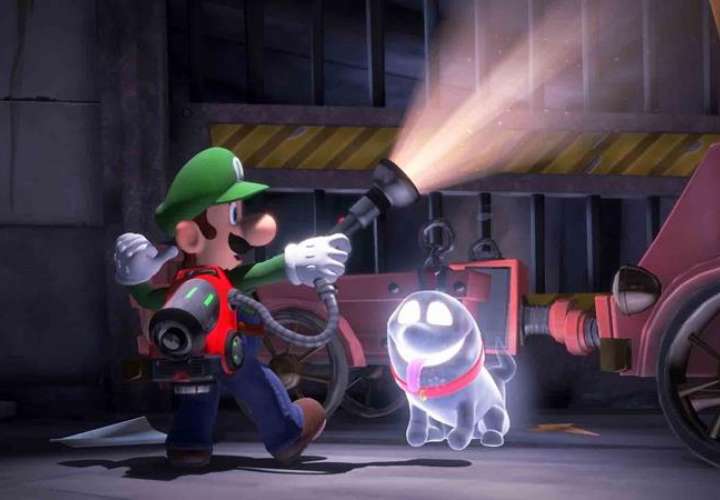 Fotografía cedida este jueves por Nintendo América en la que se registró una captura del videojuego Luigi's Mansion 3, presentado en el E3, la feria de videojuegos más importante del mundo, en Los Ángeles (California, EE.UU.). EFE
