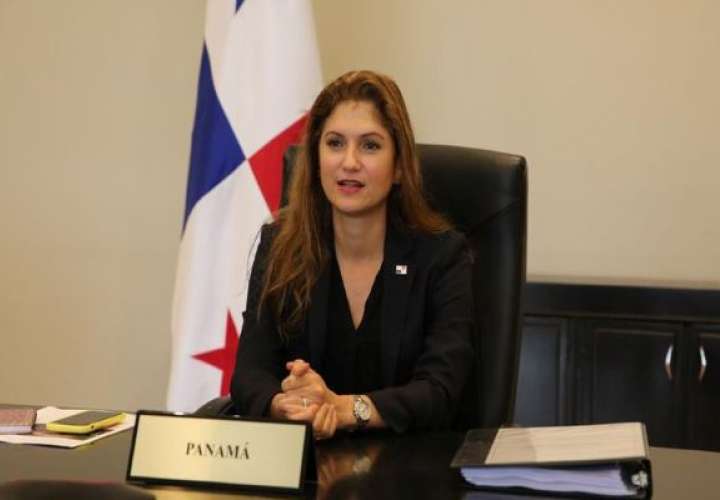 Nueva canciller de Panamá, Erika Mouynes.