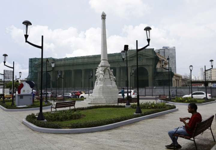 bras de restauración del futuro Museo Antropológico Reina Torres de Araúz, ubicado en la 5 de mayo.