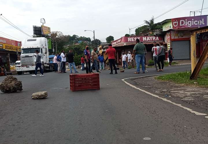 Cierres y protestas por transportistas en Panamá Oeste [Video]