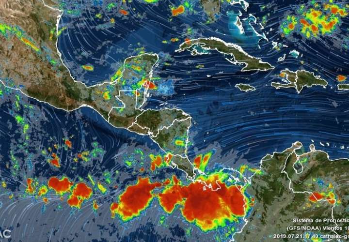 Emiten aviso de prevención por lluvias, tormentas y onda tropical por 48 horas