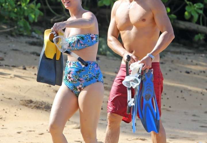 Katy Perry y Orlando Bloom tuvieron una escapada romántica por Hawaii