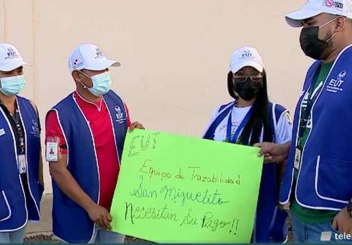 Funcionarios del Minsa reclaman pago de 7 quincenas salariales