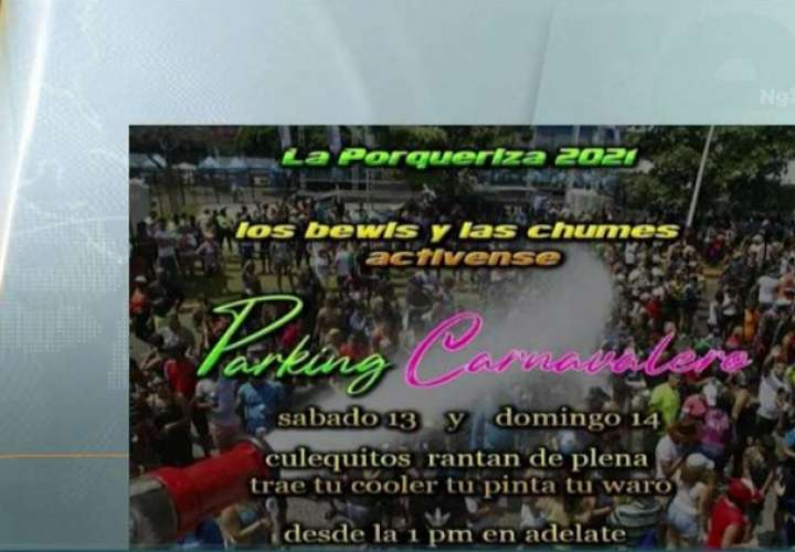 Promocionan "parking carnavalero" en La Porqueriza pese a advertencia del Minsa