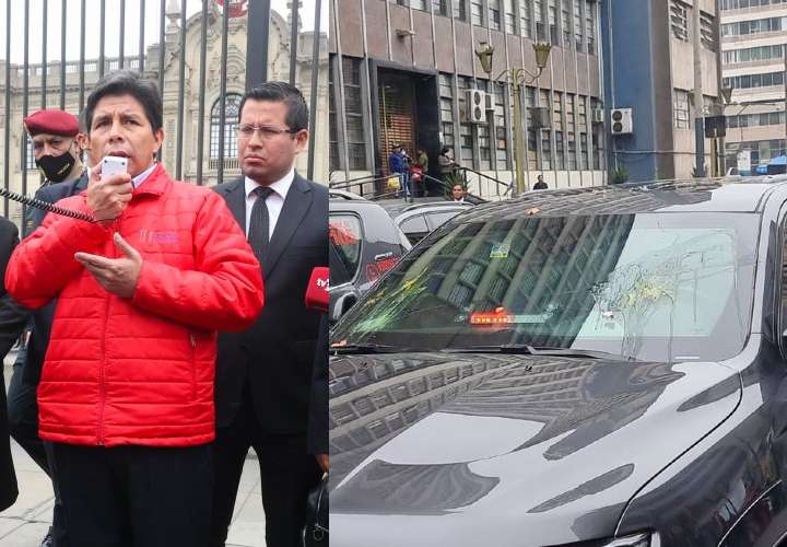 Abuchean y lanzan huevos al presidente de Perú; le gritan corrupto
