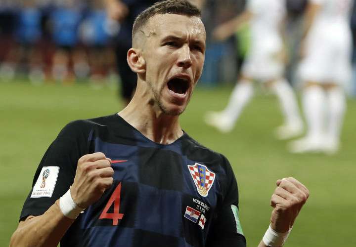Ivan Perisic anotó uno de los goles de Croacia. Foto: AP