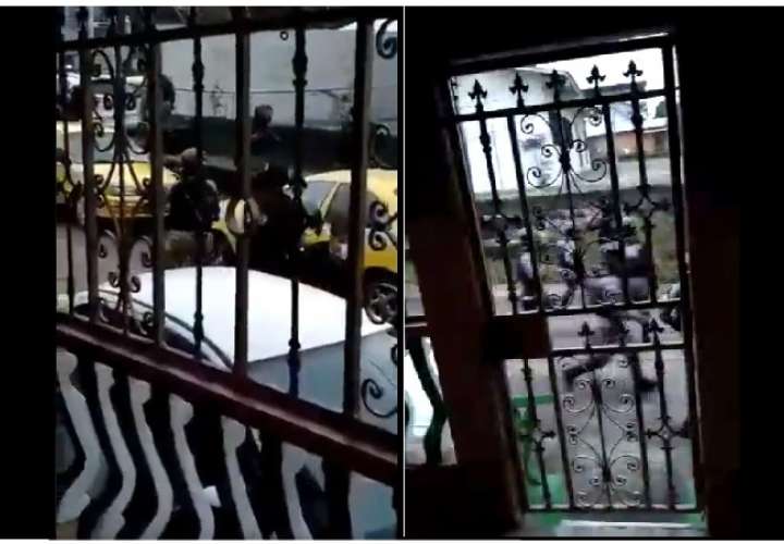 Guerra entre policías y delincuentes termina en fuerte balacera (Videos) 