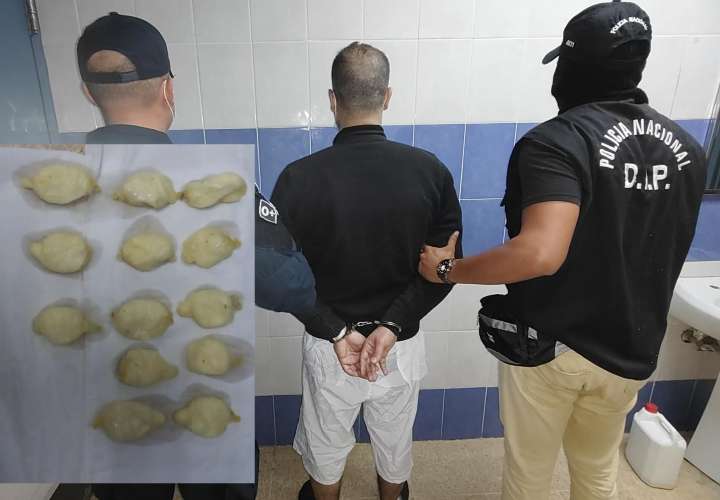 Libanés expulsa 40 envoltorios que escondía en su estómago ¡Puf!