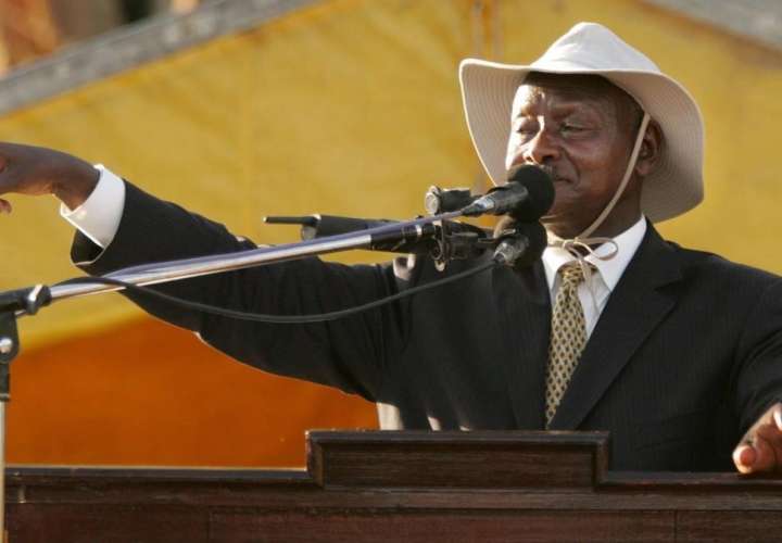 En la imagen el presidente de Uganda, Yoweri Museveni. Foto: EFE Archivo