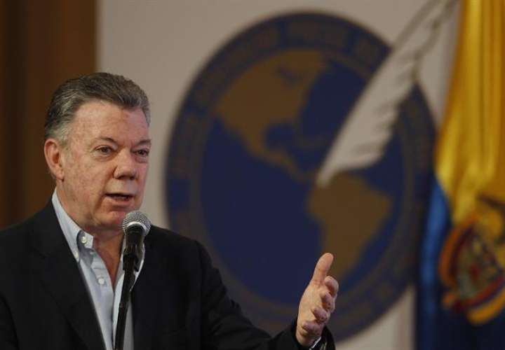 En la imagen, el presidente de Colombia, Juan Manuel Santos. EFEArchivo